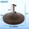 imageUS Weight 80lb Free Standing Umbrella BaseBronze