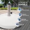 imageUS Weight 80lb Free Standing Umbrella BaseWhite