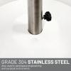imageUS Weight 80lb Free Standing Umbrella BaseWhite