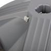 imageUS Weight Durable 50 Pound Umbrella Base Designed to be Used with a Patio TableGrey