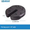 imageUS Weight Fillable Canopy Weight Set of 4 with NoPinch Design  Easy Installation and Removal to Secure Tents Canopies and Umbrellas at Outdoor Events20LB