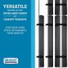 imageUS Weight Four 15 lbIngot Canopy Weights  Secure Tents Canopies and Umbrellas at Outdoor Events  60 lb TotalBlack
