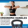 imageUS Weight Plastic Kettlebell Set  5 10 and 15 Pound Kettlebells