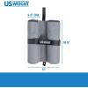 imageUS Weight Titan Fillable Canopy Weight Bags 4Pack with Reliable Zippers DoubleBagged Design Heavy Duty Thread and BoxStitched Stress Points
