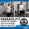 imageUS Weight Weight Set for Home Gym  Barbell Curl Bar or MultiUse Options  Various Weight Options54LB