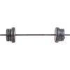 imageUS Weight Barbell Set for home gym workout  Made in USA Essential Home Gym Equipment for Strength Training55LB