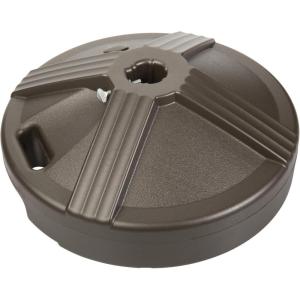 imageUS Weight Durable 50 Pound Umbrella Base Designed to be Used with a Patio TableBronze