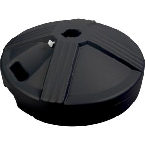 imageUS Weight Durable Fillable Umbrella Base for Patio Table  50 Pound Capacity Heavy Duty Adjustable Stand for Outdoor Umbrellas  Made in The USABlack