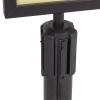 imageUS Weight  U2507 Steel Frame Sign Holder compatible ONLY with Steel stanchions will not fit Sentry series or other stanchion brands