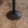imageUS Weight Black Heavy Duty Premium Steel Stanchion with Black 75Foot Retractable Belt 2 packBlack