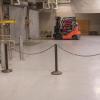 imageUS Weight ChainBoss Black Stanchion With 10 of Black Plastic Chain  Fillable BaseBlack