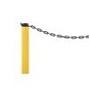 imageUS Weight ChainBoss Black Stanchion With 10 of Black Plastic Chain  Weighted BaseBlack