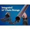 imageUS Weight ChainBoss Black Stanchion With 10 of Black Plastic Chain  Weighted BaseYellow