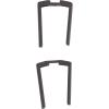 imageUS Weight Horizontal Vertical Plastic Stanchion Sign Holder with Plexiglass Covers for USW ChainBoss and Sentry StanchionsVertical Only