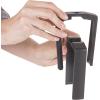 imageUS Weight Horizontal Vertical Plastic Stanchion Sign Holder with Plexiglass Covers for USW ChainBoss and Sentry StanchionsVertical or Horizontal