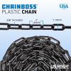 imageUS Weight Made in USA 2quot x 100 Yellow Plastic Safety Chain ft SunShield UV Resistant TechnologyRed