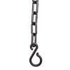 imageUS Weight Made in USA 2quot x 25 Black Plastic Safety Chain ft SunShield UV Resistant TechnologyBlack