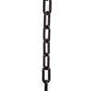 imageUS Weight Made in USA 2quot x 25 Black Plastic Safety Chain ft SunShield UV Resistant TechnologyBlack