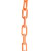 imageUS Weight Made in USA 2quot x 25 Black Plastic Safety Chain ft SunShield UV Resistant TechnologyOrange