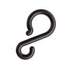 imageUS Weight Made in USA 2quot x 25 Black Plastic Safety Chain ft SunShield UV Resistant TechnologyOrange