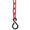 imageUS Weight Made in USA 2quot x 25 Black Plastic Safety Chain ft SunShield UV Resistant TechnologyRed