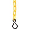imageUS Weight Made in USA 2quot x 25 Black Plastic Safety Chain ft SunShield UV Resistant TechnologyYellow