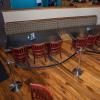 imageUS Weight Premier Chrome Post and Black Velvet Rope Crowd Control Stanchion SystemChrome