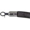 imageUS Weight Premier Chrome Post and Black Velvet Rope Crowd Control Stanchion SystemChrome