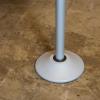 imageUS Weight Premium Silver Steel Stanchion with 75Foot Retractable BeltBlue