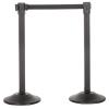 imageUS Weight Sentry PLUS Stanchion with Retractable Belt 6PackBlack