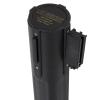 imageUS Weight Sentry Stanchion with Retractable Belt Easy Connect Assembly Black 65 Belt 2 PackBlack 65 Belt