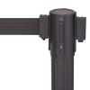 imageUS Weight Sentry Stanchion with Retractable Belt Easy Connect Assembly Black 65 Belt 2 PackBlack 65 Belt