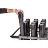 imageUS Weight Statesman Stanchion Cart Kit with 12 Premium Black Steel Stanchions and CartCart  12 Stanchions