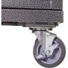 imageUS Weight Statesman Stanchion Cart Kit with 12 Premium Black Steel Stanchions and CartCart  12 Stanchions