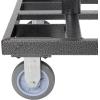 imageUS Weight Statesman Stanchion Cart Kit with 12 Premium Black Steel Stanchions and CartSilver