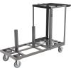 imageUS Weight Statesman Stanchion Cart Kit with 12 Premium Black Steel Stanchions and CartStanchion Cart Kit