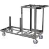 imageUS Weight Statesman Stanchion Cart Kit with 12 Premium Black Steel Stanchions and CartStanchion Cart Kit