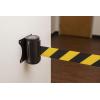 imageUS Weight Wall Mount with Retractable Belt  8 CautionYellowBlack Chevron Pattern