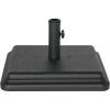 imageUS Weight 40 Pound Umbrella Base  Weighted Umbrella base For Use With Patio Table  Heavy Duty Base 4 Stem Accommodates 115 Pole Sizes  BronzeBlack