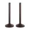 imageUS Weight ChainBoss Yellow Stanchion  No Chain  Weighted BaseBlack Post