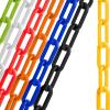 imageUS Weight Made in USA 2quot x 100 Yellow Plastic Safety Chain ft SunShield UV Resistant TechnologySafety Green