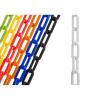 imageUS Weight Made in USA 2quot x 25 Black Plastic Safety Chain ft SunShield UV Resistant TechnologyWhite