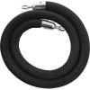 imageUS Weight Premier Chrome Post and Black Velvet Rope Crowd Control Stanchion SystemChrome