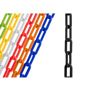 imageUS Weight Made in USA 2quot x 25 Black Plastic Safety Chain ft SunShield UV Resistant TechnologyBlack