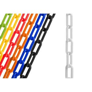 imageUS Weight Made in USA 2quot x 25 Black Plastic Safety Chain ft SunShield UV Resistant TechnologyWhite